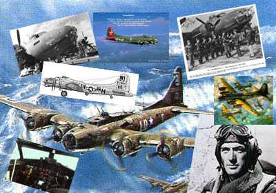 collage of b-17 pictures