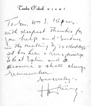 Henry King Signature