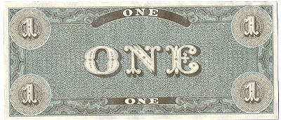 02 - $1 Bill - Type Two (back)