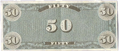 13 - $50 Bill - Type One (back)