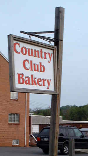 country club bakery sign